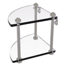 脡tag猫re de coin en verre  deux niveaux