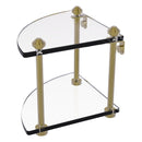 脡tag猫re de coin en verre  deux niveaux