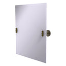 Miroir inclinable rectangulaire sans cadre avec bord biseaut茅