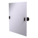 Miroir inclinable rectangulaire sans cadre avec bord biseaut茅
