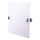 Miroir inclinable rectangulaire sans cadre avec bord biseaut茅
