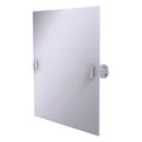 Miroir inclinable rectangulaire sans cadre avec bord biseaut茅