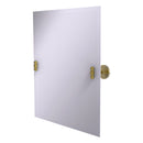 Miroir inclinable rectangulaire sans cadre avec bord biseaut茅