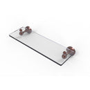Sag Harbor Collection Glass Vanity Shelf with Beveled Edges