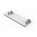 Sag Harbor Collection Glass Vanity Shelf with Beveled Edges