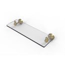 Sag Harbor Collection Glass Vanity Shelf with Beveled Edges