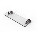 Sag Harbor Collection Glass Vanity Shelf with Beveled Edges