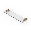 Sag Harbor Collection Glass Vanity Shelf with Beveled Edges
