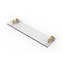 Sag Harbor Collection Glass Vanity Shelf with Beveled Edges