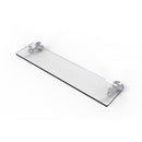 Sag Harbor Collection Glass Vanity Shelf with Beveled Edges