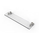 Sag Harbor Collection Glass Vanity Shelf with Beveled Edges