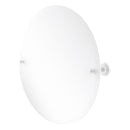 Sag Harbor Collection Frameless Round Tilt Mirror with Beveled Edge