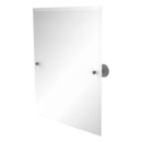 Shadwell Collection Frameless Rectangular Tilt Mirror with Beveled Edge