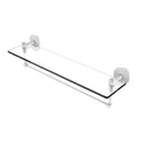 Tango Collection Glass Vanity Shelf  with Integrated Towel Bar