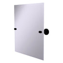 Miroir inclinable rectangulaire sans cadre avec bord biseaut茅