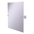 Miroir inclinable rectangulaire sans cadre avec bord biseaut茅