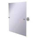 Miroir inclinable rectangulaire sans cadre avec bord biseaut茅