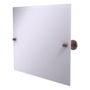 Miroir inclinable rectangulaire horizontal sans cadre avec bord biseaut茅