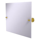 Miroir inclinable rectangulaire horizontal sans cadre avec bord biseaut茅
