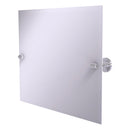 Miroir inclinable rectangulaire horizontal sans cadre avec bord biseaut茅