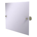 Miroir inclinable rectangulaire horizontal sans cadre avec bord biseaut茅