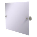 Miroir inclinable rectangulaire horizontal sans cadre avec bord biseaut茅