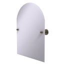Miroir arqu茅 inclinable sans cadre avec bord biseaut茅