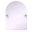 Miroir arqu茅 inclinable sans cadre avec bord biseaut茅
