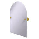 Miroir arqu茅 inclinable sans cadre avec bord biseaut茅