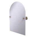 Miroir arqu茅 inclinable sans cadre avec bord biseaut茅