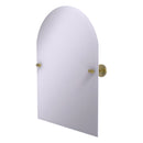 Miroir arqu茅 inclinable sans cadre avec bord biseaut茅