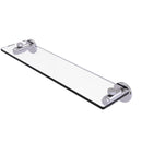 Tribecca Collection Glass Vanity Shelf with Beveled Edges