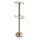 Freestanding Two Roll Toilet Tissue Stand