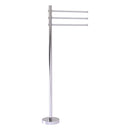 Towel Stand with 3 Pivoting 12 Inch Arms
