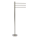 Towel Stand with 3 Pivoting 12 Inch Arms