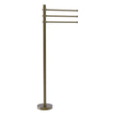 Towel Stand with 3 Pivoting 12 Inch Arms