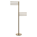 Towel Stand with 6 Pivoting 12 Inch Arms