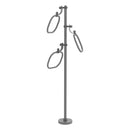 Towel Stand with 9 Inch Oval Towel Rings