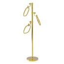 Towel Stand with 9 Inch Oval Towel Rings