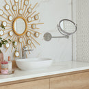 Miroir de maquillage mural de 8 pouces (20