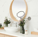 Miroir de maquillage mural de 8 pouces (20