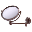 Miroir de maquillage extensible mural de 8 pouces (20