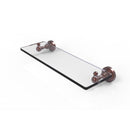 Waverly Place Collection Glass Vanity Shelf with Beveled Edges