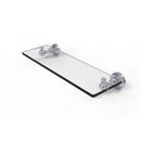 Waverly Place Collection Glass Vanity Shelf with Beveled Edges