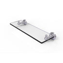 Waverly Place Collection Glass Vanity Shelf with Beveled Edges
