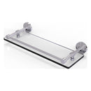 Waverly Place Collection Tempered Glass Shelf with Gallery Rail