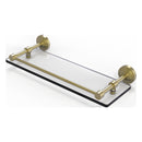 Waverly Place Collection Tempered Glass Shelf with Gallery Rail