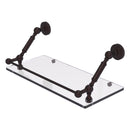Waverly Place Floating Glass Shelf with Gallery Rail