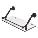 Waverly Place Floating Glass Shelf with Gallery Rail