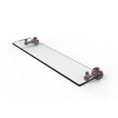 Waverly Place Collection Glass Vanity Shelf with Beveled Edges